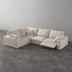 CloudLuxe L-Shape 4-Piece Modular Recliner Sectional