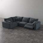 CloudLuxe L-Shape 4-Piece Modular Recliner Sectional