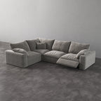CloudLuxe L-Shape 4-Piece Modular Recliner Sectional