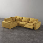 CloudLuxe L-Shape 4-Piece Modular Recliner Sectional
