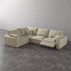 CloudLuxe L-Shape 4-Piece Modular Recliner Sectional