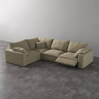 CloudLuxe L-Shape 4-Piece Modular Recliner Sectional