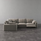 CloudLuxe L-Shape 4-Piece Modular Recliner Sectional-Pet-Friendly