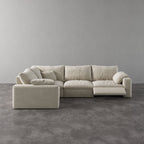 CloudLuxe L-Shape 4-Piece Modular Recliner Sectional