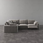 CloudLuxe L-Shape 4-Piece Modular Recliner Sectional