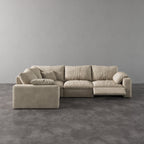 CloudLuxe L-Shape 4-Piece Modular Recliner Sectional