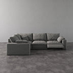 CloudLuxe L-Shape 4-Piece Modular Recliner Sectional