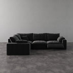 CloudLuxe L-Shape 4-Piece Modular Recliner Sectional