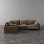 CloudLuxe L-Shape 4-Piece Modular Recliner Sectional-Pet-Friendly