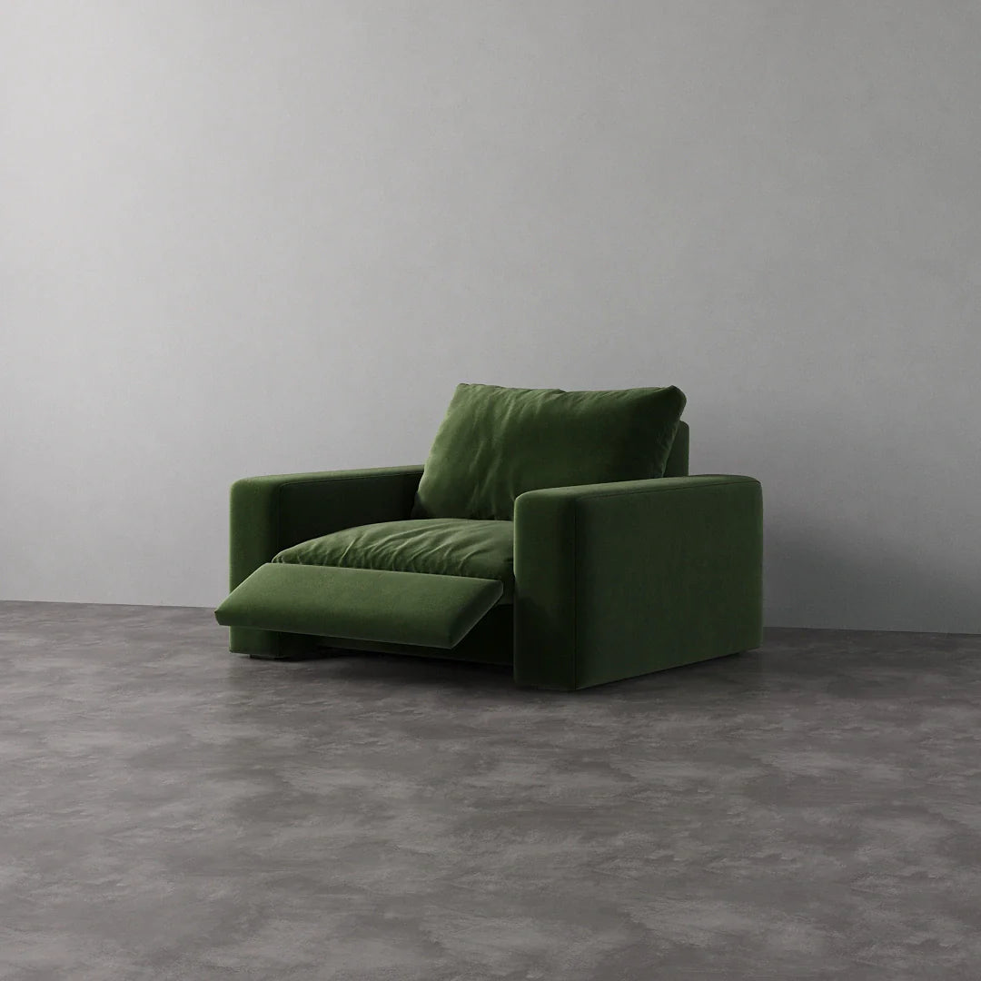CloudLuxe Recliner Chair-Velvet