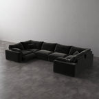 CloudLuxe U-Shape 6-Piece Modular Recliner Sectional