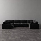 CloudLuxe U-Shape 6-Piece Modular Recliner Sectional