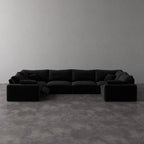 CloudLuxe U-Shape 6-Piece Modular Recliner Sectional