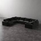 CloudLuxe U-Shape 7-Piece Modular Recliner Sectional