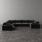 CloudLuxe U-Shape 7-Piece Modular Recliner Sectional