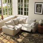 CloudLuxe Corner 3-Piece Modular Recliner Sectional