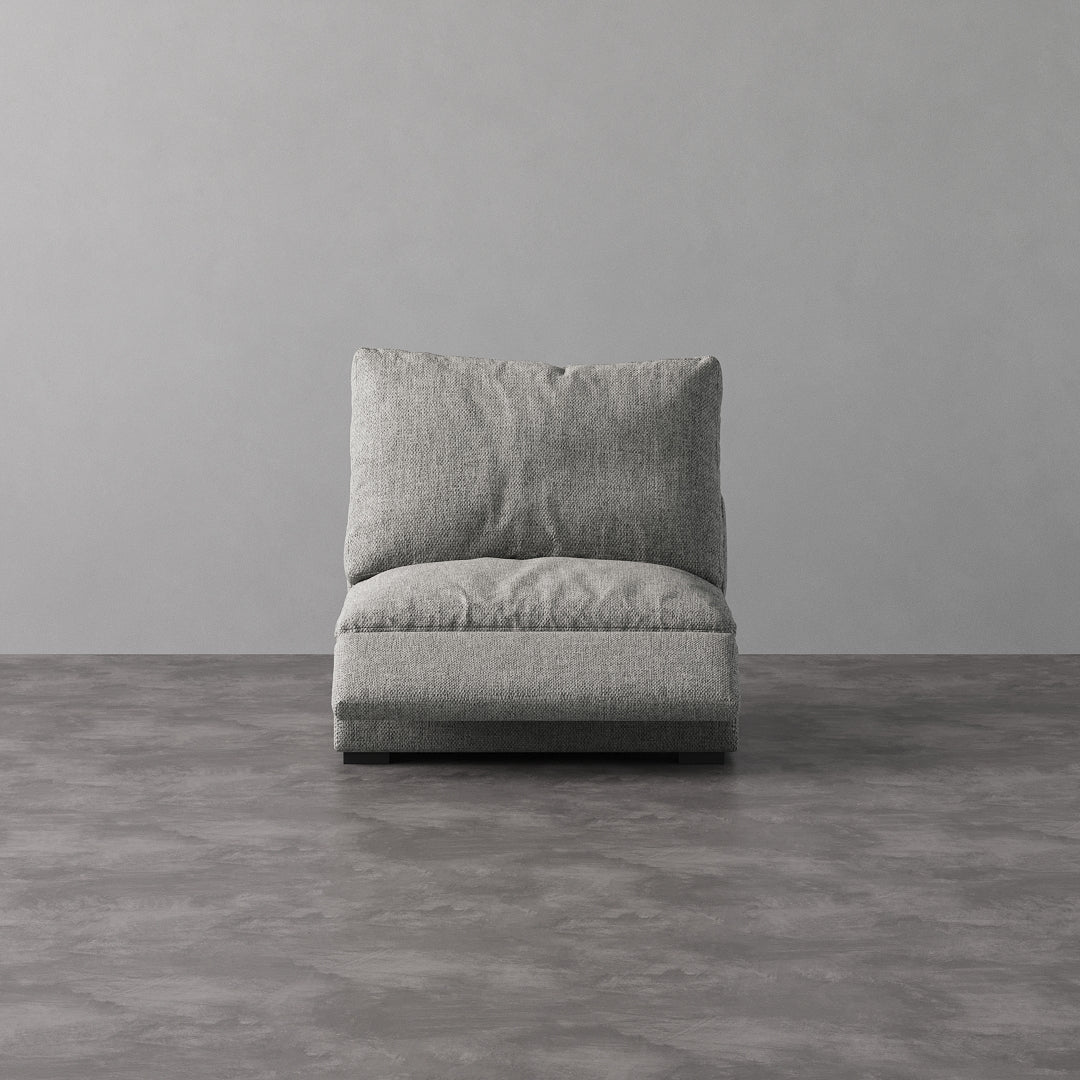 Armless Recliner Chair