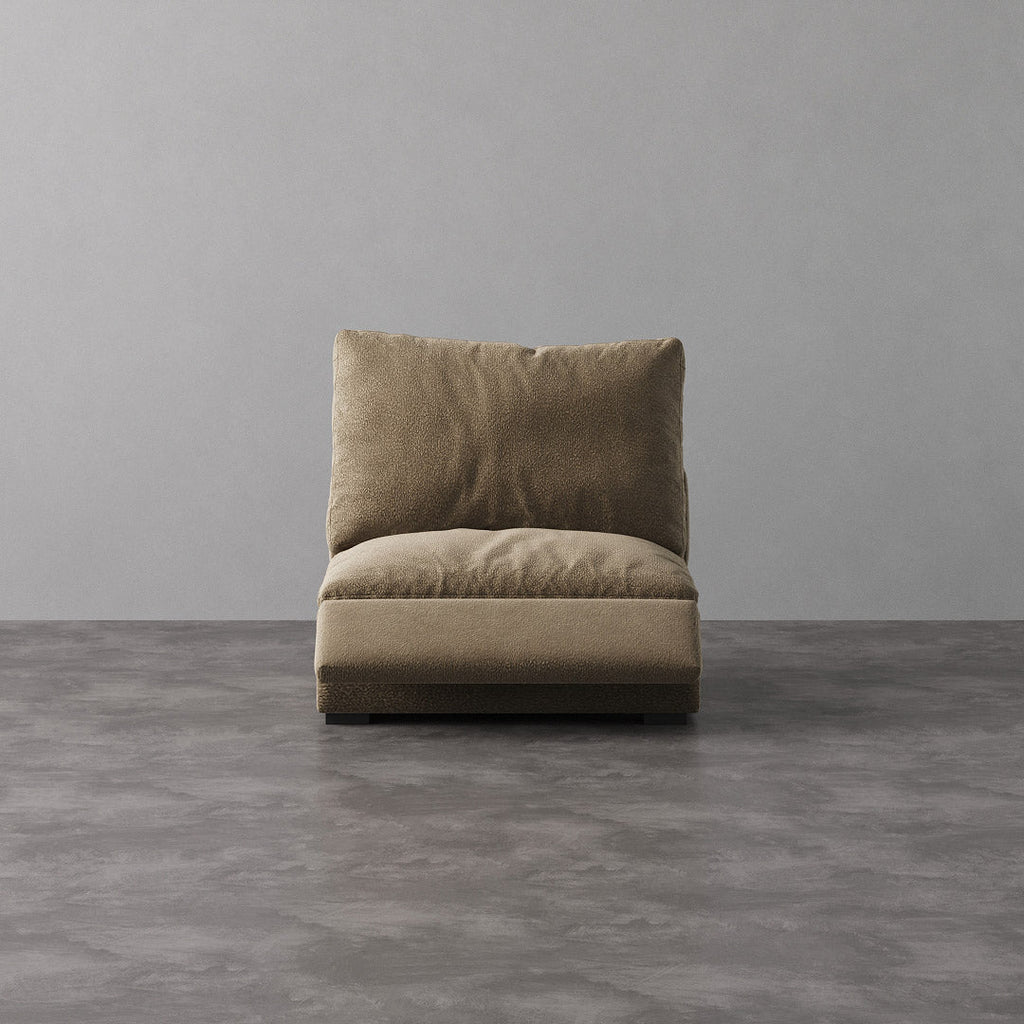 Armless Recliner Chair