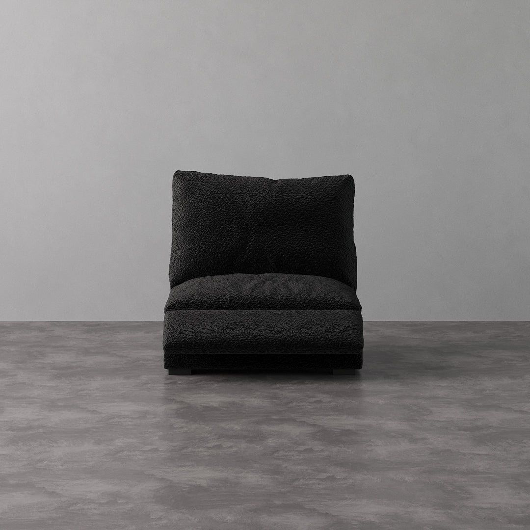 Armless Recliner Chair