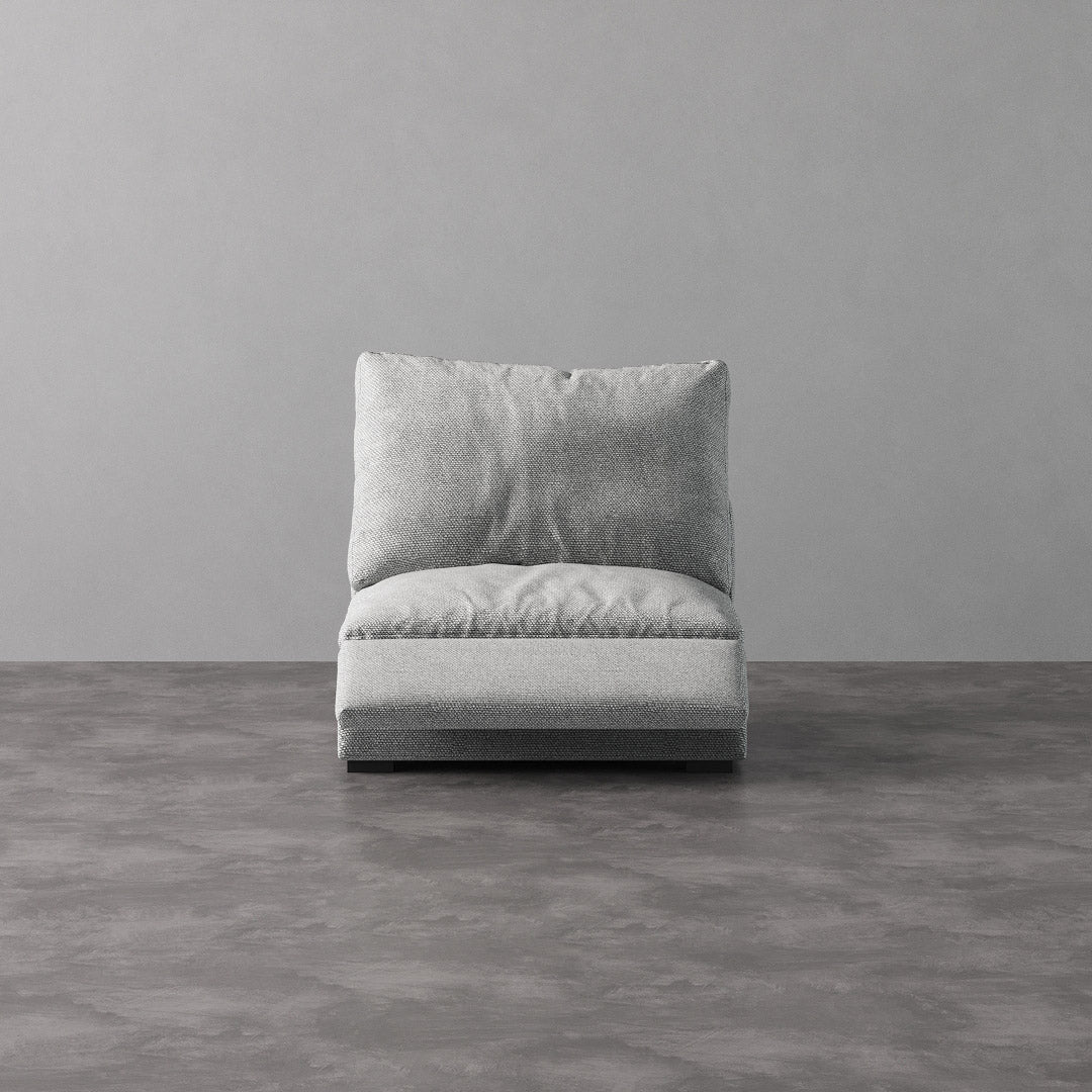 Armless Recliner Chair