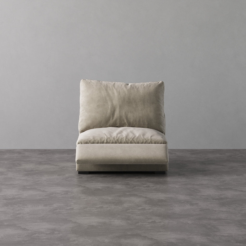 Armless Recliner Chair