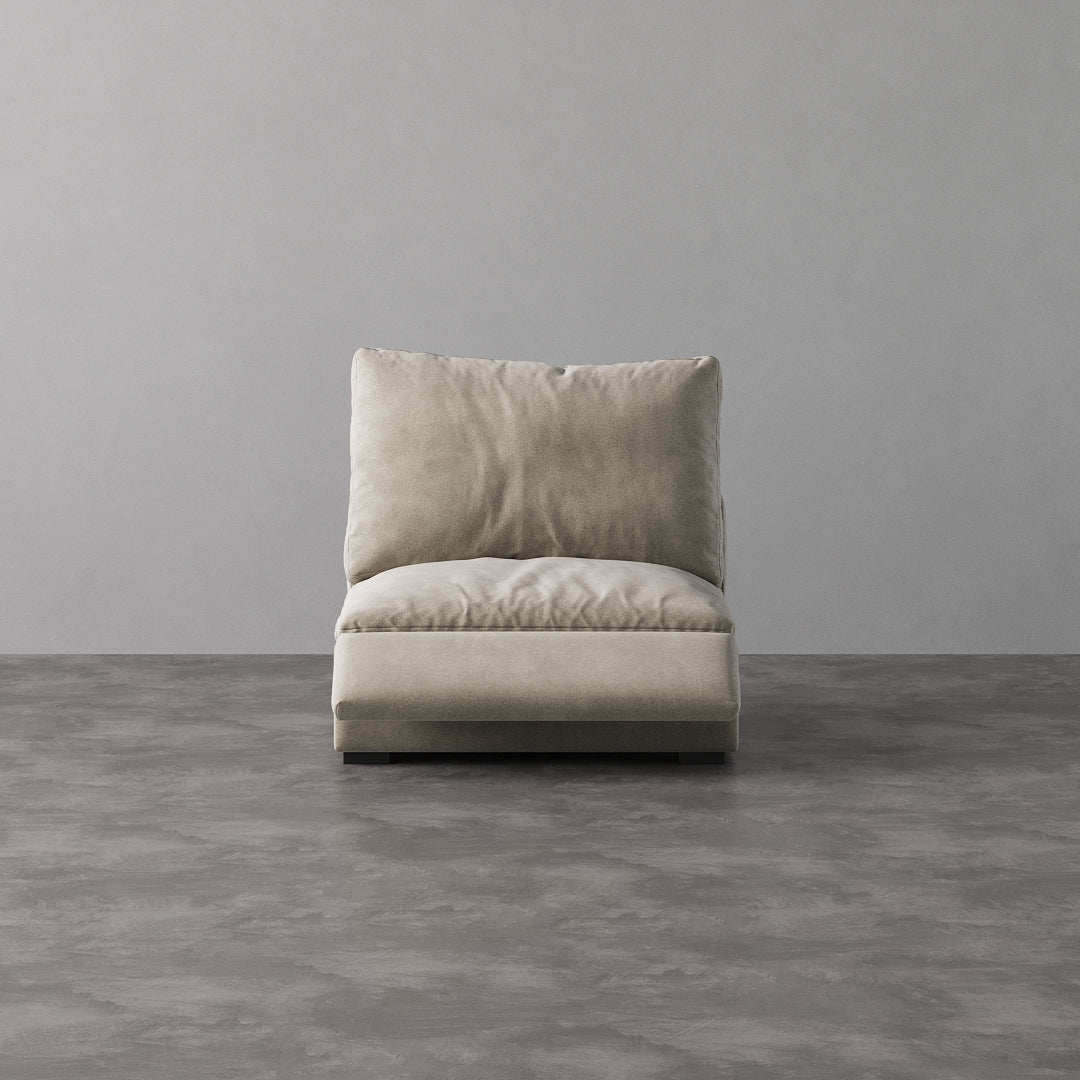 Armless Recliner Chair