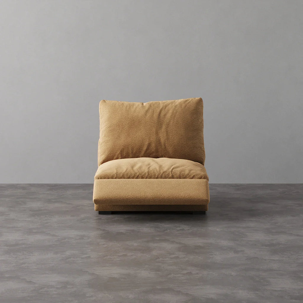 Armless Recliner Chair