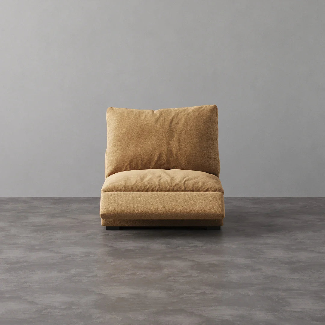 Armless Recliner Chair