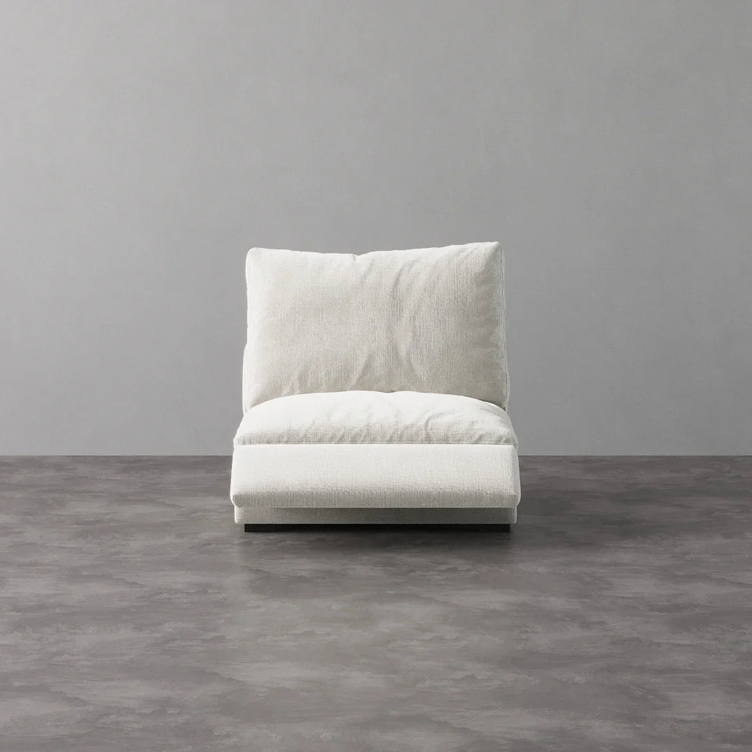 Armless Recliner Chair