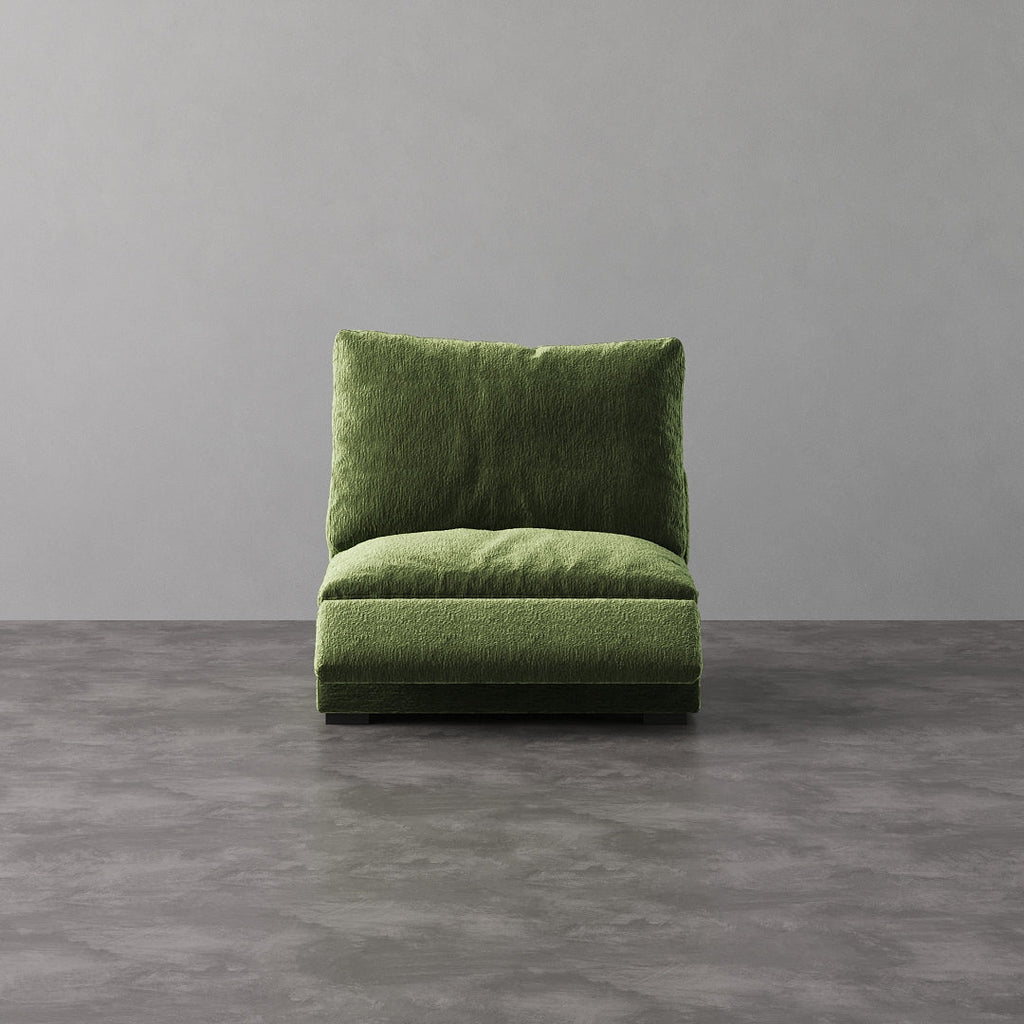 Armless Recliner Chair